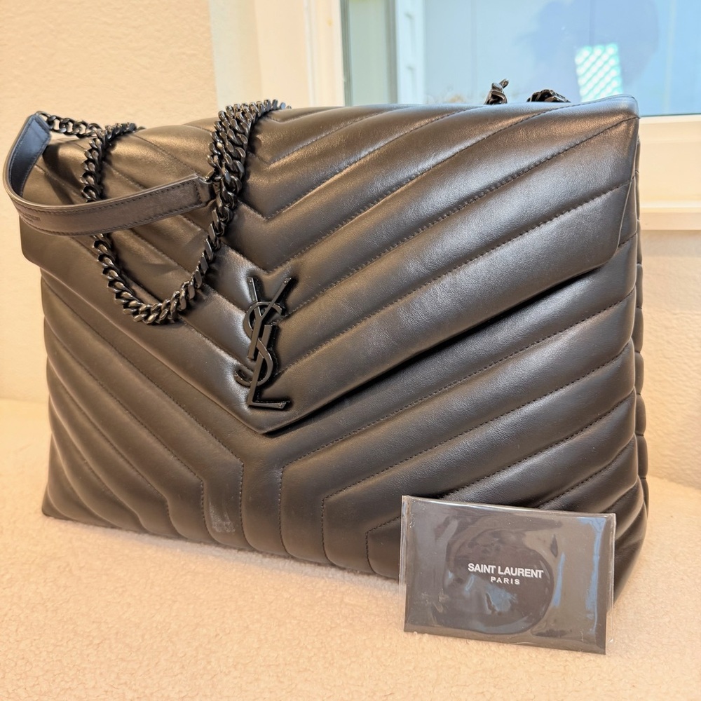 YSL Loulou Shoulder Bag in Quilted Leather